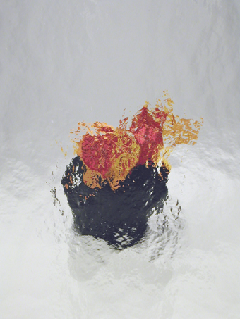 Kathedral grossgehämmert weiss